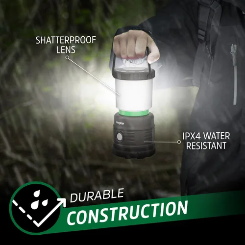 Vista 4 de Energizer - Linterna LED de campamento X1000, luz brillante y resistente para tiendas de campaña, linterna resistente al agua para campamento