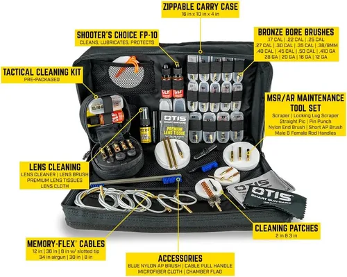Vista 3 de Kit de limpieza de pistolas Otis Elite (selecciona tu estilo)