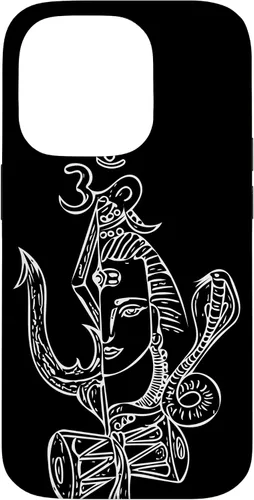 Vista 17 de Lord Shiva Hindu God Spiritual Yogi Inspirational Yoga Case for iPhone 17