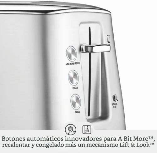Vista 5 de Breville BTA735BST Toast Select Luxe, 2 rebanadas, acero inoxidable negro