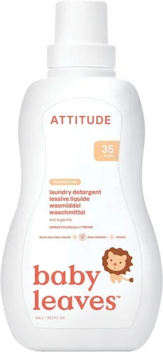 Vista 10 de ATTITUDE - Detergente para ropa de bebé, probado por dermatólogos