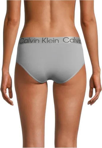 Vista 3 de Calvin Klein Braguitas de bikini de tiro medio para mujer, paquete de 3