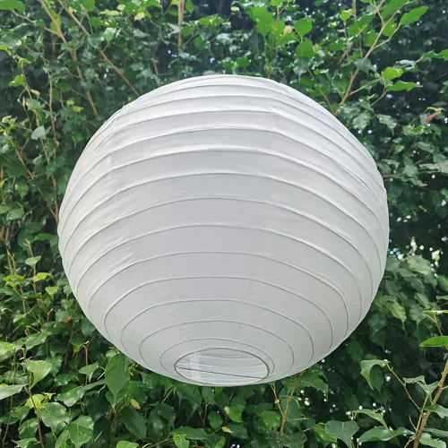 Vista 6 de Faroles de papel chinos japoneses colgantes de 16 pulgadas para cumpleaños, bodas, Halloween, despedidas de soltera, decoración de festivales