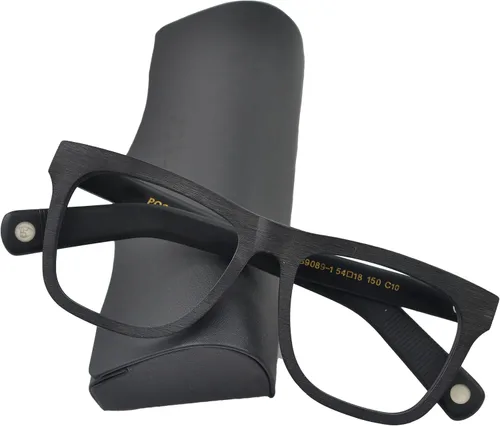 Vista 5 de Marco grande de los vidrios unisex de madera del marco de las gafas de madera del marco 9089