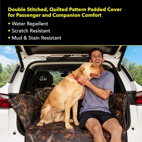 Vista 5 de Meadowlark Forro de carga premium para perros, funda impermeable para carga de mascotas con protector de solapa para parachoques, duradero