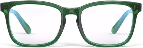 Vista 8 de VISOONE - Lentes cuadrados con bloqueo de luz azul y antireflejante para computadora, videojuegos; para mujeres y hombres MONTANA