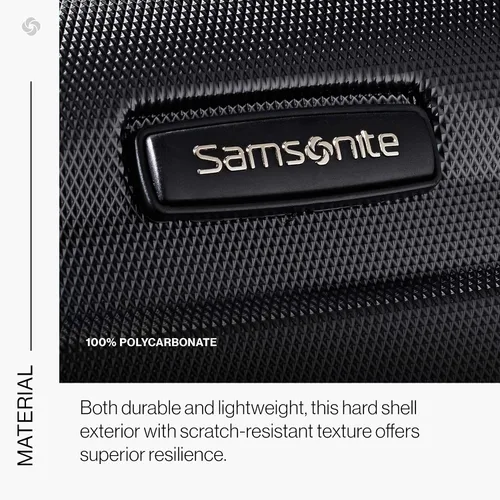 Vista 6 de Samsonite Omni PC - Maleta extensible rígida, Negro