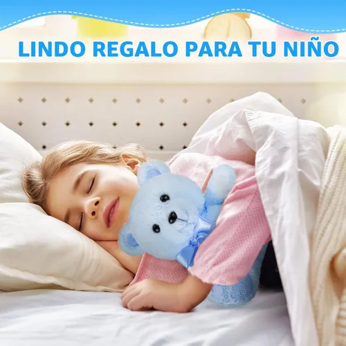 Vista 7 de Chalyna - Muñeca de peluche de 10 pulgadas, diseño de oso del bebé, color Azul