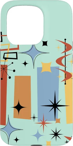 Vista 14 de Retro Mid Century Modern MCM Vibe Aesthetic Kitsch Art Case for iPhone 17