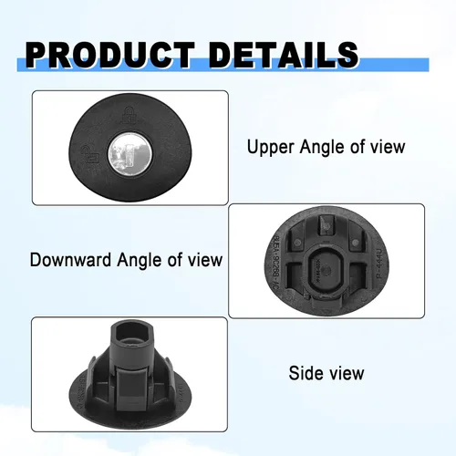 Vista 3 de Tapa de gasolina Bloqueo y llaves de tapa de depósito de combustible compatibles con Taurus Edge Mustang Expedition Fusion F150 Escape Focus MKT MKZ