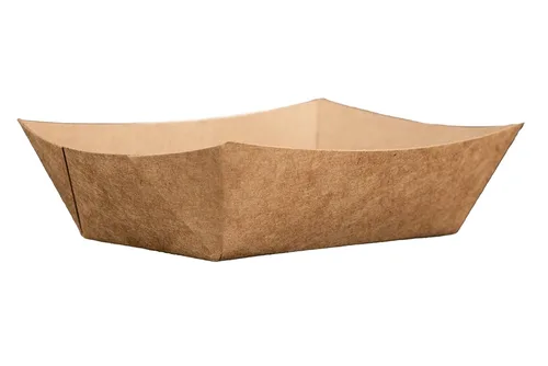 Vista 8 de Southern Champion Tray 0513 #100 Bandeja para alimentos de cartón ECO Kraft, capacidad de 1 lb (Caja de 1000)