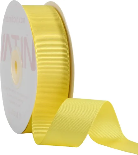 Vista 167 de VATIN Cinta de Grogrén Negra, 1-1/2" x 50 Yardas Continuas, Cinta de Grogrén de Poliéster Negra, Usar para Lazos de Bricolaje, Accesorios