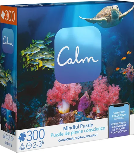 Vista 8 de Rompecabezas de 300 piezas para relajación, alivio del estrés y elevación del estado de ánimo, para adultos y niños a partir de 8 años, coral Coral
