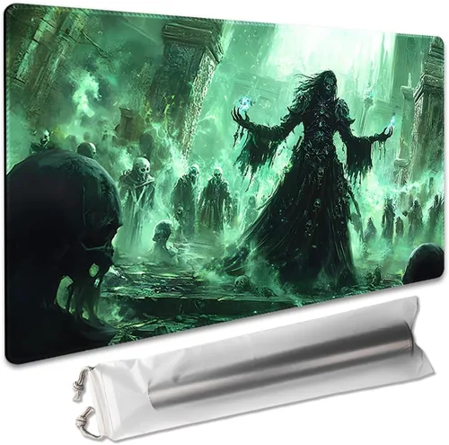 Vista 36 de Tapete de Juego de Mesa Premium de 24x14 pulgadas TCG Compatible con OCG CCG RPG MTG Tapetes de Juego, Alfombrilla de Ratón Tapete de Escritorio