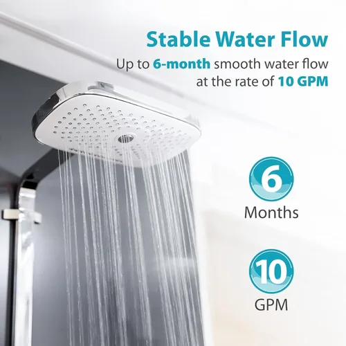 Vista 8 de AQUACREST AP431 Cartucho de repuesto para Aqua-Pure AP430SS, sistema de inhibición de básculas de agua para toda la casa, ayuda a prevenir