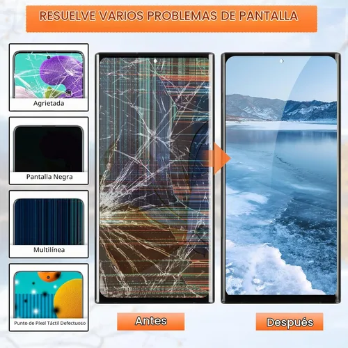 Vista 4 de Pantalla OLED para Samsung Galaxy Note 10 Plus Reemplazo de pantalla para Samsung Note 10+ Pantalla LCD SM-N975U Pantalla táctil Digitalizador