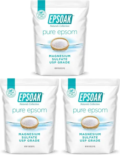 Vista 10 de Sales de Epsom para baño, spa, ducha y pies de Epsoak, Blanco