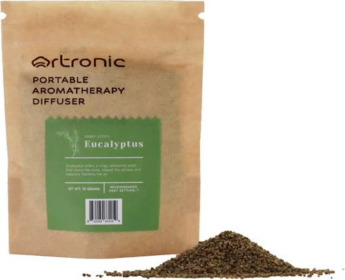 Vista 11 de Kit de iniciación de gránulos aromáticos compatibles con difusor de aromaterapia: lavanda, eucalipto, incienso, vainilla, rosa, madera de agar