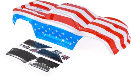 Vista 6 de Carrocería personalizada compatible con V2 Maxx 1/10 4X4 4WD cubierta de carcasa de camión (transparente sin pintar)