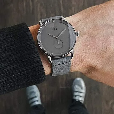 Vista 5 de MVMT - Reloj de pulsera para hombre, diseño minimalista