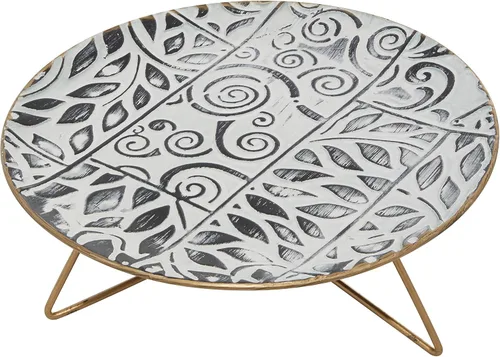 Vista 4 de Deco 79 Soporte para tartas, multicolor