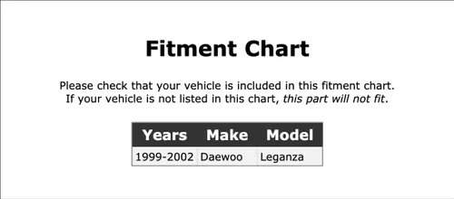 Vista 2 de Upstream Oxygen Sensor Compatible With Daewoo Leganza 1999 2000 2001 2002 PC-566855