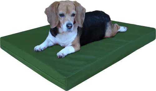 Vista 19 de Dogbed4less Cama ortopédica de espuma viscoelástica para perros con forro impermeable y cubierta de lona externa para mascotas pequeñas a medianas