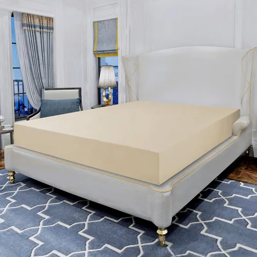 Vista 12 de Elegant Comfort Lujosa sábana bajera de 1500 hilos de calidad egipcia resistente a las arrugas, 1 pieza, elástico en todo el contorno, bolsillo