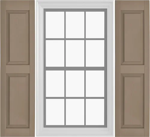 Vista 16 de Pontiac Trail Persianas de panel elevado 14.5 x 31 pulgadas - Cielo