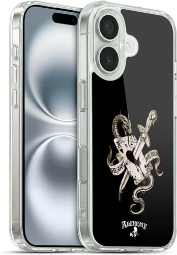 Vista 161 de Head Case Designs Funda de gel con licencia oficial de Alchemy Gothic 13 Dagger Illustration [protección de grado militar] compatible con Apple