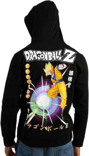 Vista 4 de Bioworld Dragon Ball Z - Sudadera con capucha unisex para adulto
