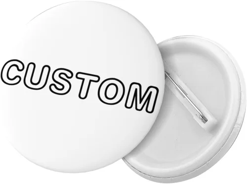 Vista 3 de Insignias personalizadas, alfileres redondos personalizados, añade tu texto fotográfico para decoración de tela de mochila, regalos de recuerdo