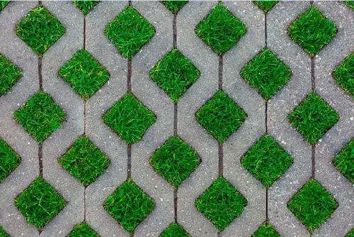 Vista 4 de SvitMolds Moldes de hormigón DIY Hierba Bloque de pavimentación de hormigón Adoquines de hormigón y adoquines S62