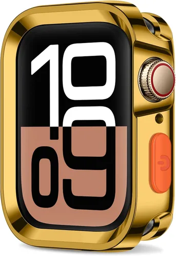 Vista 30 de Amizee Estuche Resistente Compatible con Apple Watch Series 9/8/7 41mm SE 3/2/1 Series 6/5/4 40mm, Funda Protectora de TPU Blanda a Prueba de Golpes