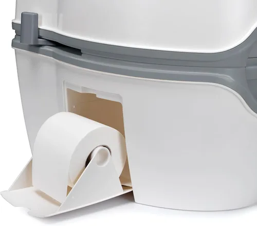 Vista 8 de Inodoro portátil de Thetford 92360 Porta Potti 550E curveado Gris