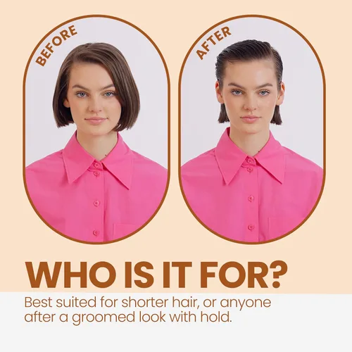 Vista 4 de ELEVEN AUSTRALIA Slick Hold - Pomada para peinar el cabello para hombres y mujeres, pomada de gel de fijación fuerte, acabado de alto brillo