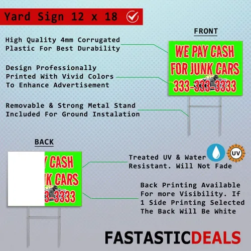 Vista 2 de Fastasticdeals Señal de patio resistente a la intemperie Sopa de almejas Publicidad al aire libre Impresión C Red Lawn Garden Restaurantes 18x12