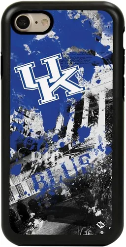 Vista 22 de Guard Dog NCAA - Funda híbrida para iPhone 7/8/SE Paulson Designs, color negro