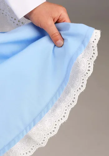 Vista 7 de Vestido de disfraz azul de Bella y la Bestia para niños pequeños