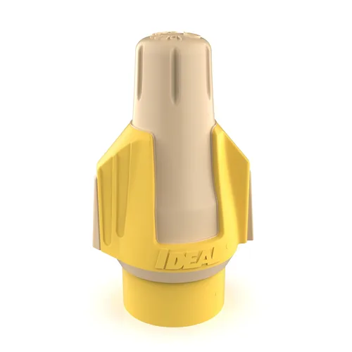 Vista 14 de IDEAL Electrical Twister ProFLEX MAX (30-348) Conector de Cable Azul/Gris, Caja de 25 — Tuercas de Cable de Rosca Suave para Cableado