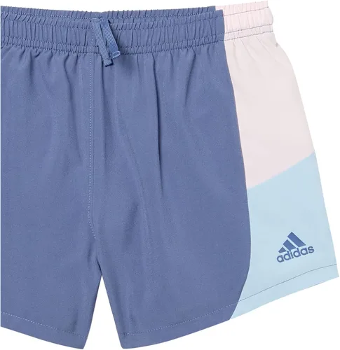 Vista 4 de adidas Girls' Big Elastic Waistband Woven Short