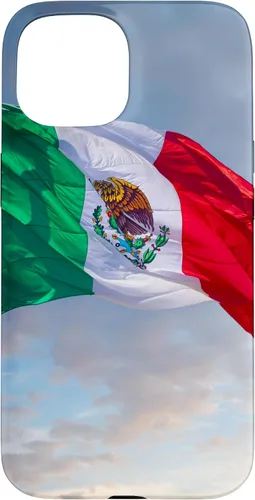 Vista 6 de iPhone 16 Mexico Flag Graphic Mexican Case