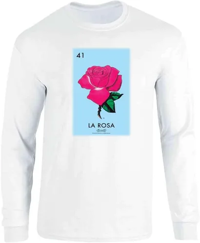 Vista 15 de Pop Threads La Estrella Star Loteria Card Mexican Bingo - Camiseta para niños y niñas Camiseta de manga larga Negro