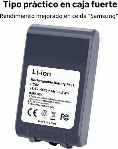 Vista 6 de Biswaye Compatible con Dyson V6 Batería Reemplazo DC62 SV04 SV03 Aspiradora
