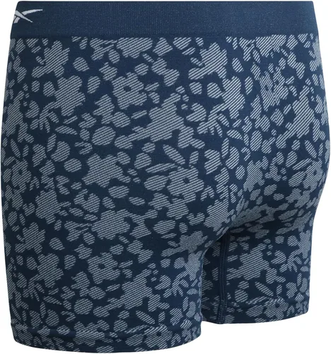 Vista 5 de Reebok Ropa interior para niña, paquete de 3 calzones suaves y elásticos sin costuras para niñas, pantalones cortos con volante para niñas (6-16)