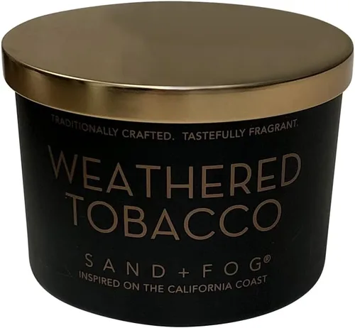 Vista 23 de Sand + Fog Vela perfumada - Chai – Aromas adicionales y tamaños – Mecha 100% de algodón sin plomo - Velas de lujo en frasco para refrescar el aire