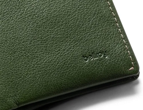 Vista 3 de Bellroy Note Sleeve ediciones RFID disponibles billetera de cuero fino máx 11 tarjetas y dinero