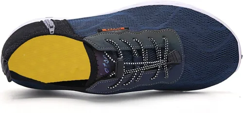 Vista 3 de Whatseaso Zapatos acuáticos para mujeres y hombres, ligeros, de secado rápido, para playa, adultos, zapatos deportivos para natación, surf, piscina