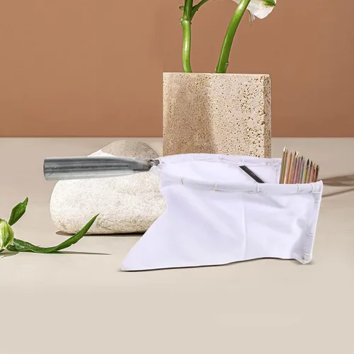Vista 4 de Peine de recolección de bayas, herramienta de cosecha portátil, mango ergonómico, pala de bayas con bolsa, recogedor de rastrillo para arándano