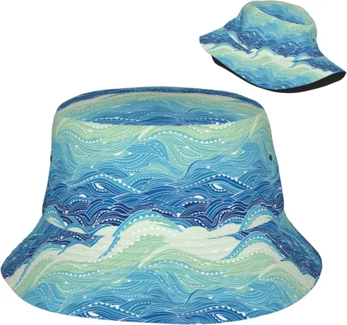 Vista 26 de Sombreros de pescador para mujer, gorra de viaje para playa, unisex, sombrero de pescador para hombre